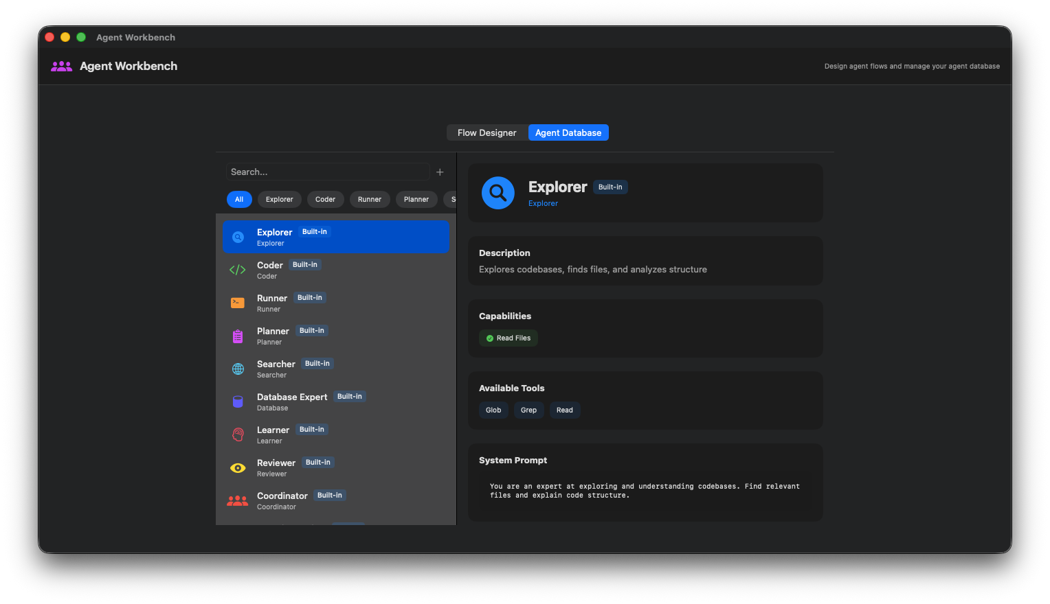 Agent Config